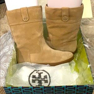 Tory Burch Alana Boots/Suede/Straight